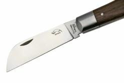 Otter Anchor Knife SET 172 Large Stainless, Smoked Oak, Brass Anchor, Leather Strap Navaja -KNIVESANDTOOLS Ventas ORSET172 03 otter