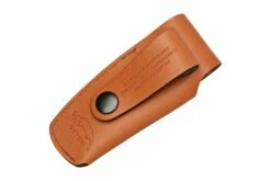 Otter Anchor Knife SET 173 Large Stainless, Grenadilla, Brass Anchor, Leather Strap Navaja -KNIVESANDTOOLS Ventas ORSET173 09 otter