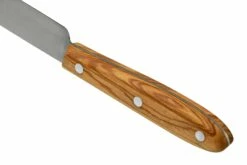 Otter Tafel Cuchillo De Mesa De Acero Inoxidable De Madera De Olivo 12,5 Cm -KNIVESANDTOOLS Ventas ORTAFELOLI 04 otter