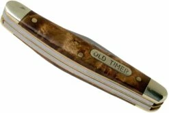 Old Timer Junior 108OTW Desert Ironwood Navaja Slipjoint -KNIVESANDTOOLS Ventas OT108OTW 04 schrade old timer