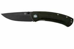 QSP Knife Copperhead QS109-C2, Blackwashed, Brown Micarta, Navaja