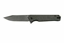 QSP Knife Mamba V2 QS111-G2 Blackwashed, Black Micarta Navaja