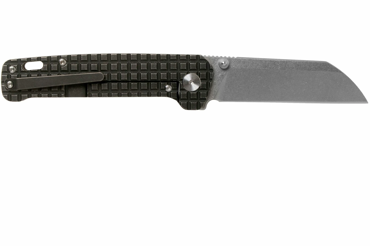 QSP Knife Penguin QS130-NFRG Textured Titanium, Satin 154CM Navaja 4 QSP Knife Penguin QS130-NFRG Textured Titanium, Satin 154CM Navaja - Imagen 2