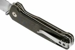 QSP Knife Penguin QS130-TBL Blue Shredded Carbon Fibre G10, Satin, Navaja 13 QSP Knife Penguin QS130-TBL Blue Shredded Carbon Fibre G10, Satin, Navaja -KNIVESANDTOOLS Ventas QS130 TBL 05 qsp knife