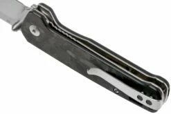 QSP Knife Penguin QS130-T Shredded Carbon Fibre G10, Navaja -KNIVESANDTOOLS Ventas QS130 T 05 qsp knife