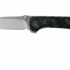 QSP Knife Hawk QS131-F Shredded Fibra De Carbono, Navaja