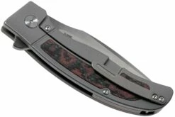 QSP Knife Legatus QS136-B Fibra De Carbono. Red G10 Cuchillo De Caballero, DBW Design -KNIVESANDTOOLS Ventas QS136 B 04 qsp