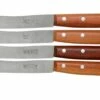 Robert Herder Buckels Juego De 4 Cuchillos De Desayuno, Madera De Ciruelo, Carbón -KNIVESANDTOOLS Ventas RH055345004 SET4 01 robert herder