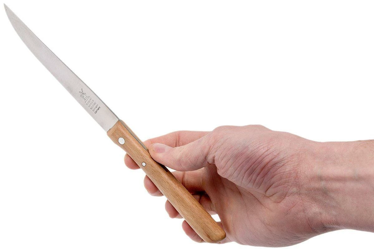 Robert Herder Cuchillo Multiusos Straight Classic Haya Roja, Acero Inoxidable 8 Robert Herder Cuchillo Multiusos Straight Classic Haya Roja, Acero Inoxidable - Imagen 6