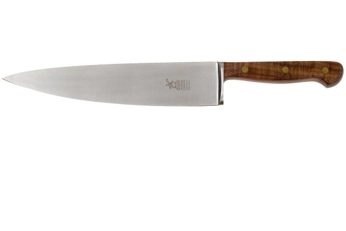 Robert Herder 1922 Cuchillo De Chef 23 Cm Carbono , Madera De Nogal 3 Robert Herder 1922 Cuchillo De Chef 23 Cm Carbono , Madera De Nogal