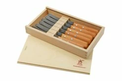 Robert Herder Buckels 9554200202 Acero Inoxidable, Madera De Cerezo, Juego De Cuchillos De Desayuno De 6 Piezas -KNIVESANDTOOLS Ventas RH9554200202 06 robertherder