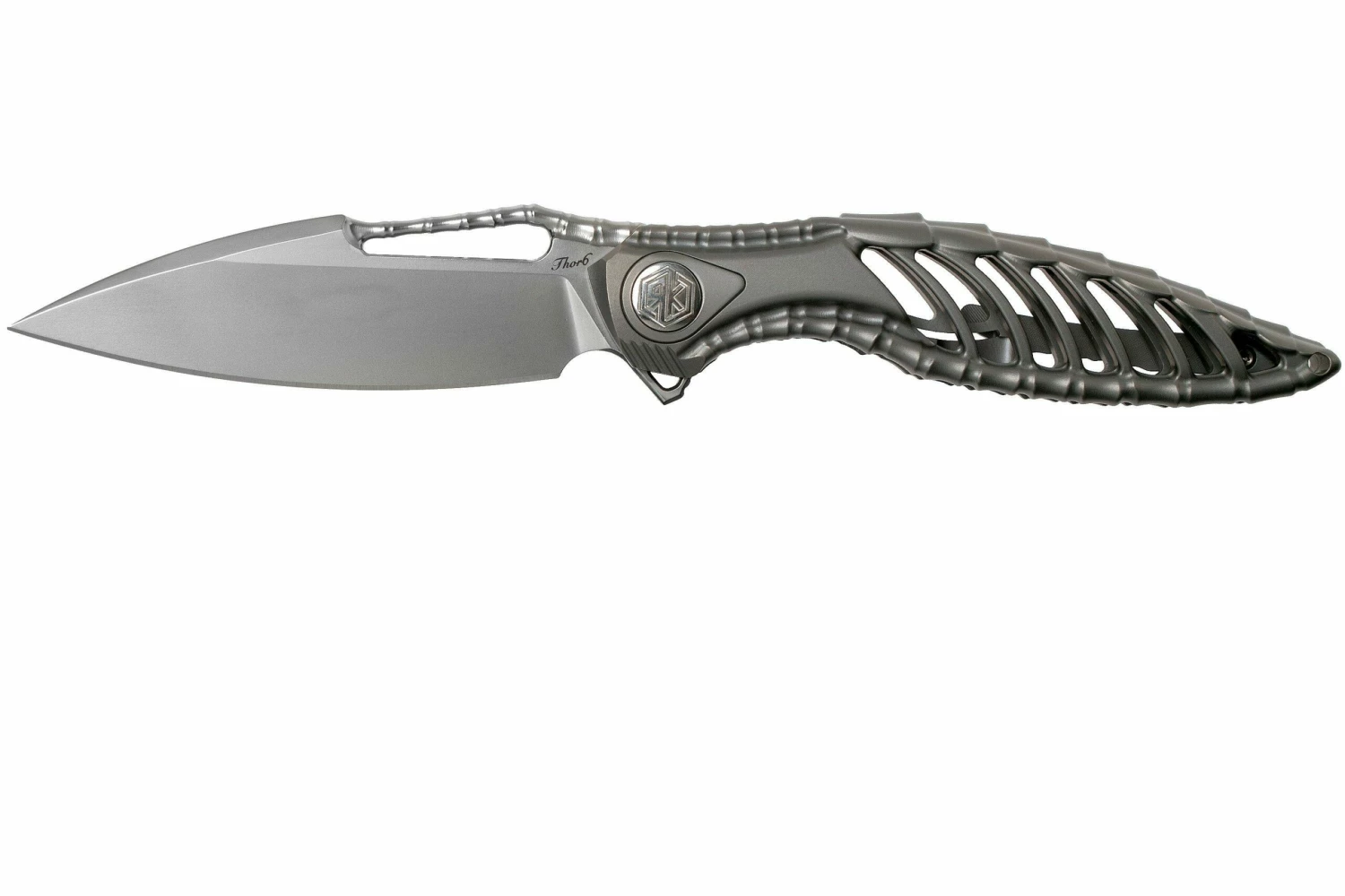 Rike Thor 6 Plain Titanium, Navaja Integral 3 Rike Thor 6 Plain Titanium, Navaja Integral