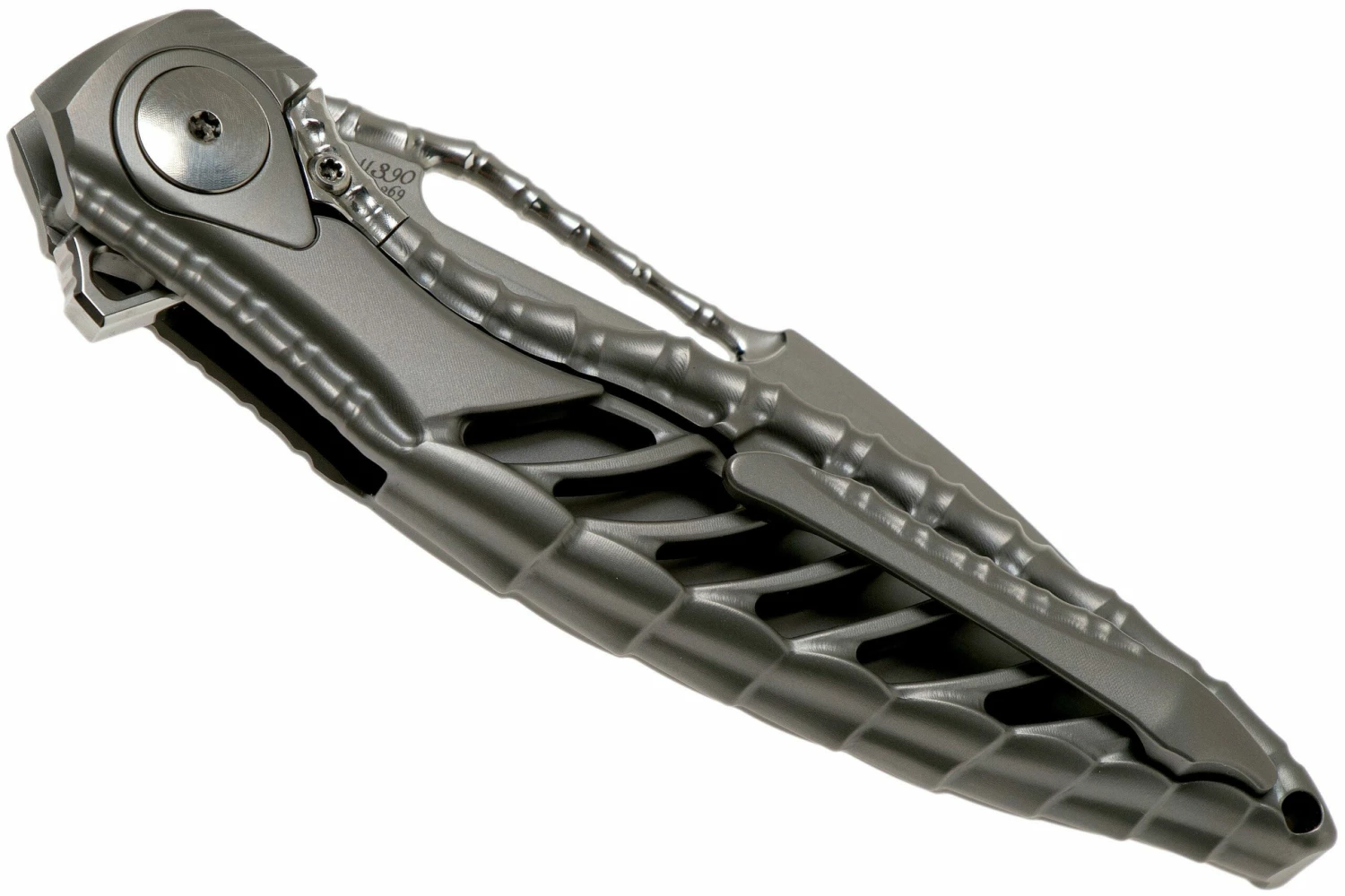 Rike Thor 6 Plain Titanium, Navaja Integral 6 Rike Thor 6 Plain Titanium, Navaja Integral - Imagen 4