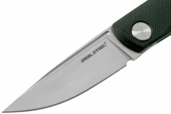 Real Steel Luna Lite 7031 Black G10 Navaja, Poltergeist Design -KNIVESANDTOOLS Ventas RL7031 03 real steel
