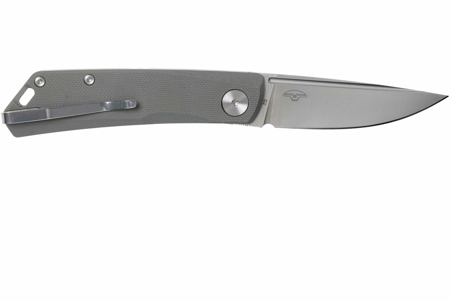 Real Steel Luna Lite 7037 Grey G10 Navaja, Poltergeist Design 4 Real Steel Luna Lite 7037 Grey G10 Navaja, Poltergeist Design - Imagen 2