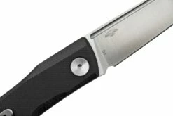 Real Steel Solis Lite, 7064SB, Black G10, Satin D2 Navaja Slipjoint -KNIVESANDTOOLS Ventas RL7064SB 05 realsteel