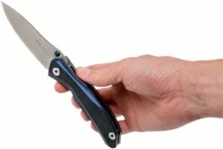 Real Steel Horus E802 Black/Blue 7432, Navaja 17 Real Steel Horus E802 Black/Blue 7432, Navaja -KNIVESANDTOOLS Ventas RL7432 08 real steel