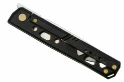 Real Steel Bruns Titanium, Black&Gold 7661G Navaja, Diseño Ivan Braginets -KNIVESANDTOOLS Ventas RL7661G 06 realsteel