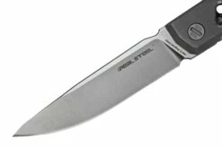 Real Steel Bruns Titanium, Stonewash 7661S Navaja, Diseño Ivan Braginets -KNIVESANDTOOLS Ventas RL7661S 03 realsteel
