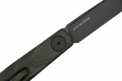 Real Steel Gslip Compact, 7865VG, Damast Pattern G10, Volcano Green, Navaja Knivesandtools Exclusive -KNIVESANDTOOLS Ventas RL7865VG 05 realsteel