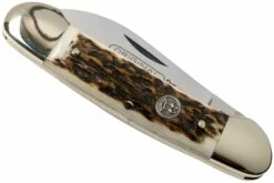 Robert Klaas Beer Canoe 95mm Cuerno De Venado 2506-K-251 Navaja -KNIVESANDTOOLS Ventas RS2506 K 251 04 robert klaas