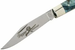 Robert Klaas US Trapper 95mm Blue Poplar Burl 412-1-2MAP-BL-TRS Navaja 11 Robert Klaas US Trapper 95mm Blue Poplar Burl 412-1-2MAP-BL-TRS Navaja -KNIVESANDTOOLS Ventas RS412 1 2MAP BL TRS 03 robert klaas rs412 1 2map bl trs 03