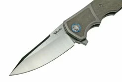 Reate Mini Crossroads M390, Green Micarta MCR-GRM Navaja, Diseño Kirby Lambert 13 Reate Mini Crossroads M390, Green Micarta MCR-GRM Navaja, Diseño Kirby Lambert -KNIVESANDTOOLS Ventas RT MCR GRM 03 reate