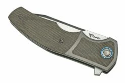 Reate Mini Crossroads M390, Green Micarta MCR-GRM Navaja, Diseño Kirby Lambert 14 Reate Mini Crossroads M390, Green Micarta MCR-GRM Navaja, Diseño Kirby Lambert -KNIVESANDTOOLS Ventas RT MCR GRM 04 reate