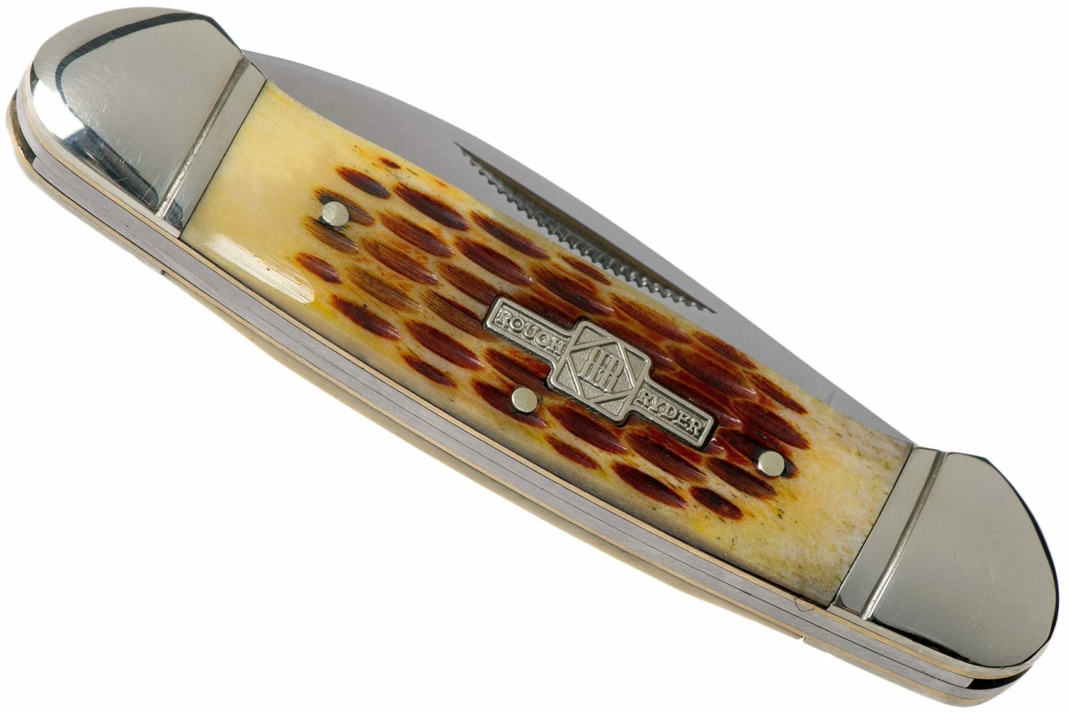 Rough Ryder Canoe Amber Bone RR048 Navaja Slipjoint 6 Rough Ryder Canoe Amber Bone RR048 Navaja Slipjoint - Imagen 4