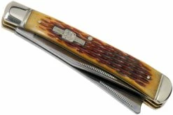 Rough Ryder Razor Trapper Amber Bone RR072 Navaja Slipjoint 9 Rough Ryder Razor Trapper Amber Bone RR072 Navaja Slipjoint -KNIVESANDTOOLS Ventas RY072 04 rough ryder