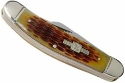 Rough Ryder Sowbelly Stockman Amber Bone RR080 Navaja Slipjoint -KNIVESANDTOOLS Ventas RY080 04 rough ryder
