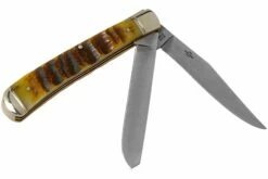 Rough Ryder Ram’s Horn Bone Trapper RR1509 Navaja -KNIVESANDTOOLS Ventas RY1509 02 rough ryder