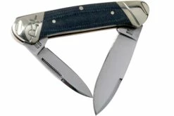 Rough Ryder Canoe Denim RR2184 Carbon Navaja Slipjoint