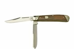 Rough Ryder Brown Burlap Trapper RR2330, Navaja