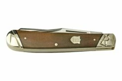 Rough Ryder Brown Burlap Trapper RR2330, Navaja -KNIVESANDTOOLS Ventas RY2330 05 roughryder