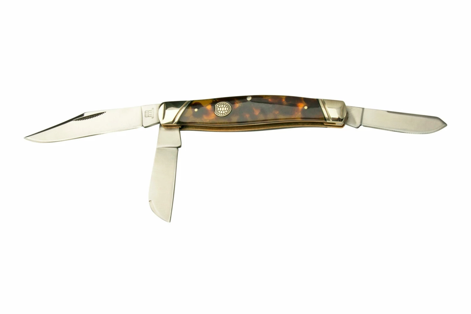 Rough Ryder Imitation Tortoise Stockman, RR2439 Navaja 3 Rough Ryder Imitation Tortoise Stockman, RR2439 Navaja