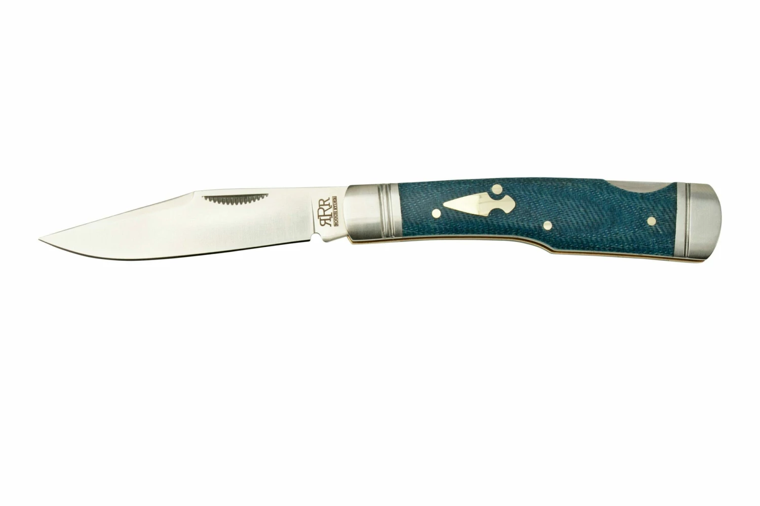 Rough Ryder Reserve Lockback Denim Micarta, RRR012 Navaja 3 Rough Ryder Reserve Lockback Denim Micarta, RRR012 Navaja
