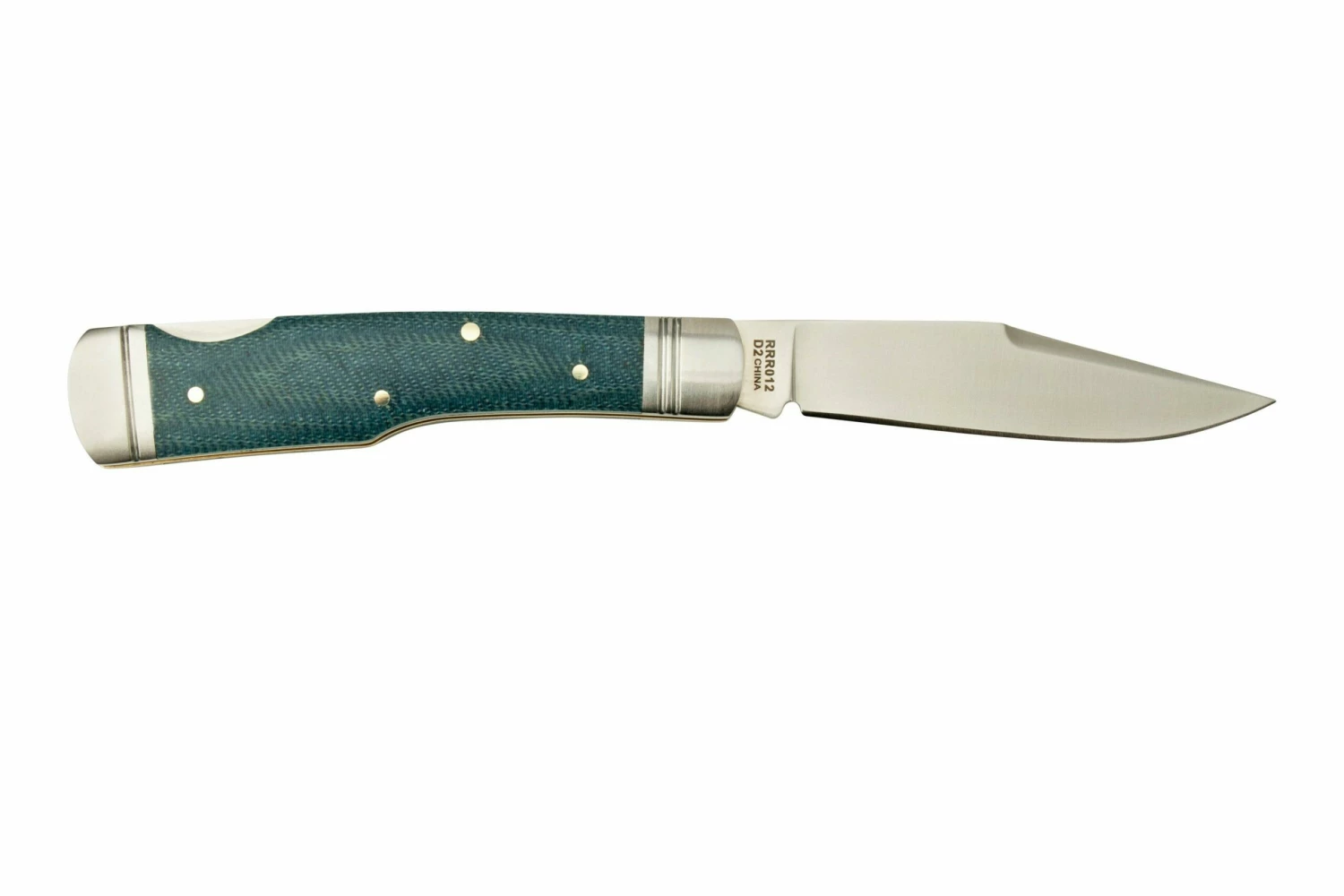 Rough Ryder Reserve Lockback Denim Micarta, RRR012 Navaja 4 Rough Ryder Reserve Lockback Denim Micarta, RRR012 Navaja - Imagen 2