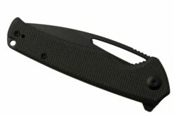 SENCUT Mims S21013-3 Dark Green Micarta Black Stonewashed, Navaja -KNIVESANDTOOLS Ventas SES21013 3 06 sencut