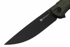 SENCUT Scitus S21042-3 Green Canvas Micarta Black Stonewashed D2, Navaja 10 SENCUT Scitus S21042-3 Green Canvas Micarta Black Stonewashed D2, Navaja -KNIVESANDTOOLS Ventas SES21042 3 03 sencut