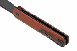 SENCUT Bronte SA08D Black Stonewashed, Burgundy G10, Navaja -KNIVESANDTOOLS Ventas SESA08D 04 sencut