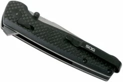 SOG Terminus XR CPM S35VN Carbonfiber G10, TM1025 Navaja -KNIVESANDTOOLS Ventas SOG TM1025 BX 04 sog v202203