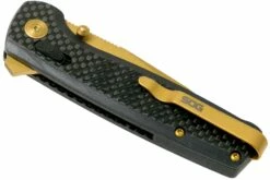 SOG Terminus XR LTE TM1033 Carbon Gold Navaja -KNIVESANDTOOLS Ventas SOG TXRLTE GD 04 sog