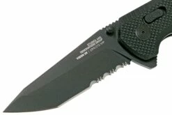SOG Vision XR Black Serrated 12-57-02-57 Navaja -KNIVESANDTOOLS Ventas SOG VXR BKS 03 sog