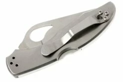 Spyderco Byrd Meadowlark Acero Inoxidable, Parcialmente Dentado -KNIVESANDTOOLS Ventas SPBY04PS 05 spyderco byrd y04ps meadowlark ss d5