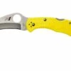 Spyderco Tasman Salt 2 C106PYL2 Plain Edge Navaja, Amarillo -KNIVESANDTOOLS Ventas SPC106PYL2 01 spyderco spc106pyl2 01