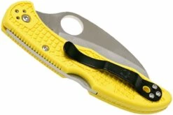 Spyderco Tasman Salt 2 C106PYL2 Plain Edge Navaja, Amarillo 13 Spyderco Tasman Salt 2 C106PYL2 Plain Edge Navaja, Amarillo -KNIVESANDTOOLS Ventas SPC106PYL2 04 spyderco spc106pyl2 04