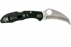 Spyderco Tasman Salt 2 C106SBK2 Navaja, Negro -KNIVESANDTOOLS Ventas SPC106SBK2 02 spyderco spc106sbk2 02