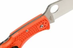 Spyderco C10FPOR Endura 4, Flat Ground, FRN Orange -KNIVESANDTOOLS Ventas SPC10FPOR 06 spyderco