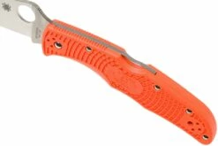 Spyderco C10FPOR Endura 4, Flat Ground, FRN Orange -KNIVESANDTOOLS Ventas SPC10FPOR 07 spyderco